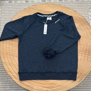 Sundry Navy Crewneck Sweatshirt